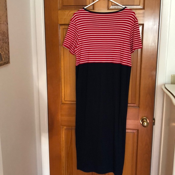 Women’s, Petite-Small, Liz & Company Summer Dress - Picture 3 of 6